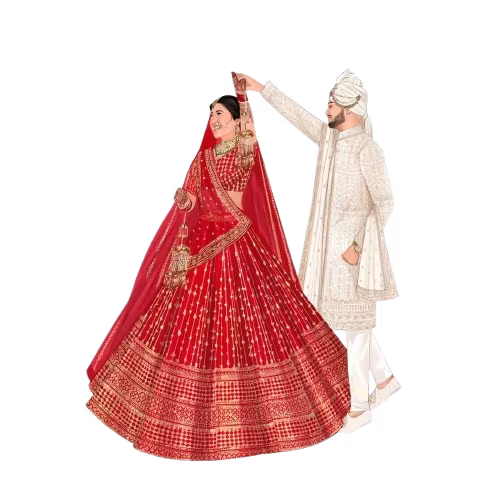 Komal and Lovepreet dancing